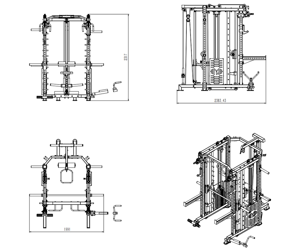 Multi Function Racks