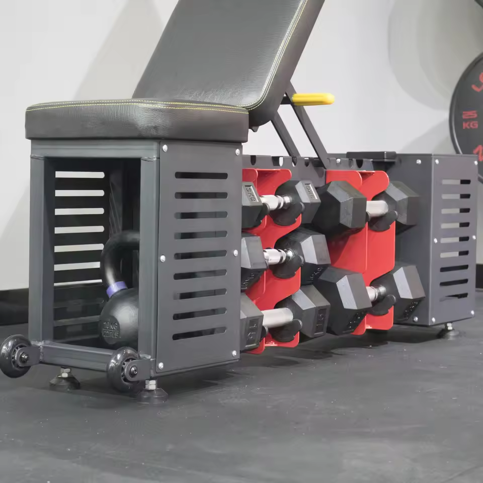 Adjustable Multifunctional Dumbbell Storage Bench-img6