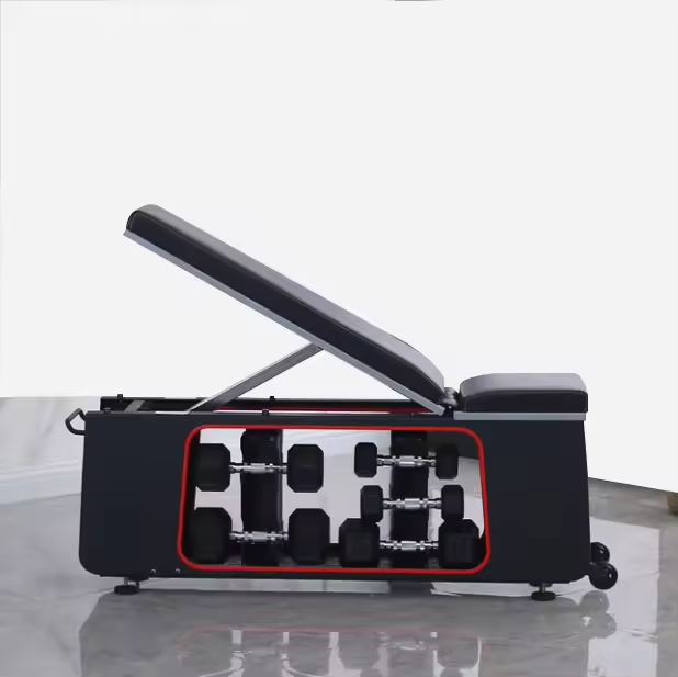 Multifunction Adjustable Dumbbell Storage Bench-img2